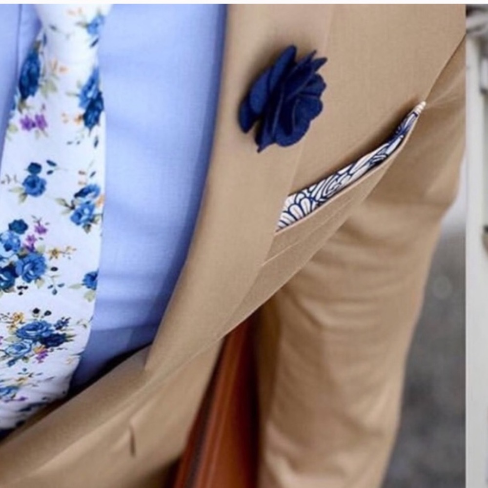 Men’s Floral Tie NWT Vtg